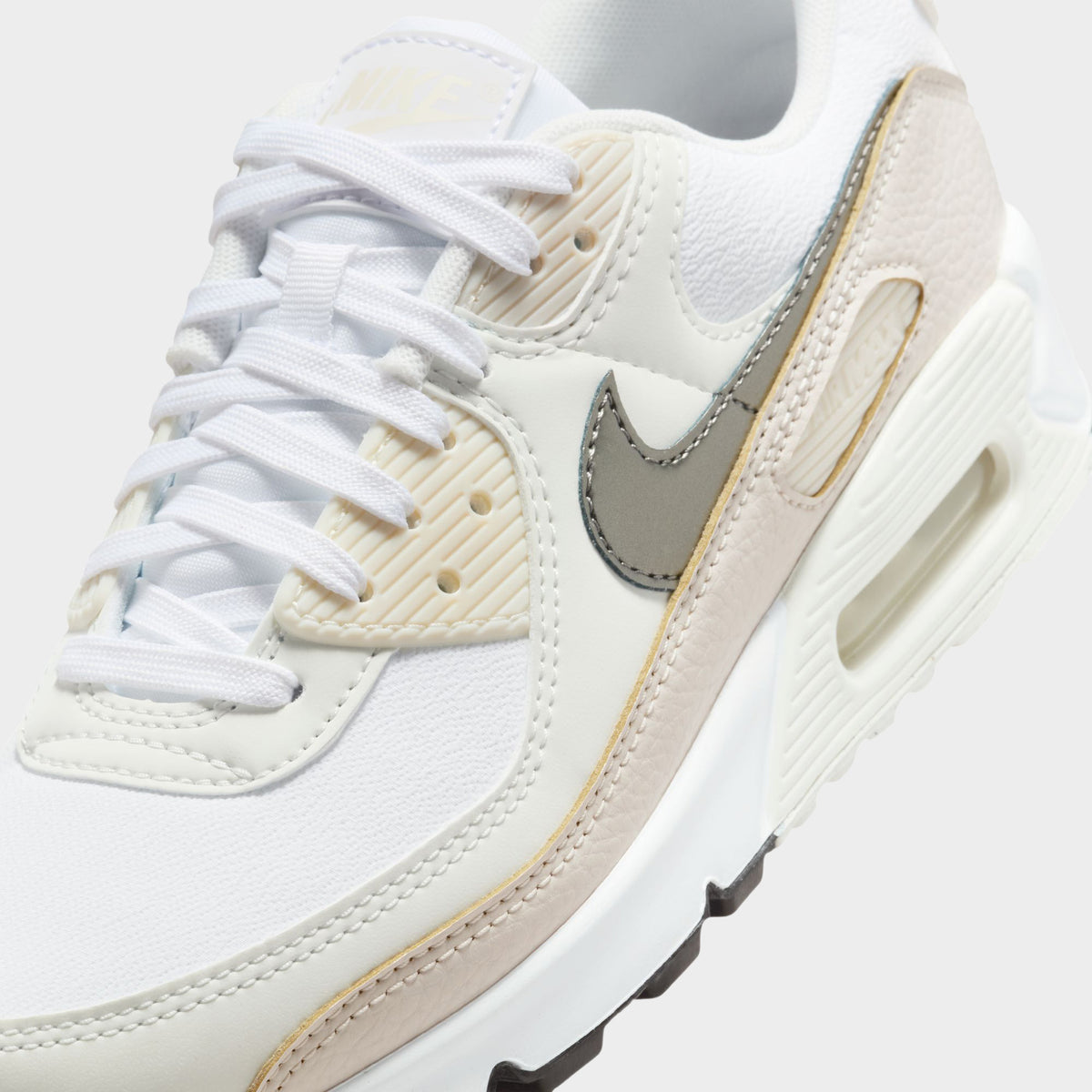 Nike Femme Air Max 90 Blanc Etain plat Marron clair – JD Sports