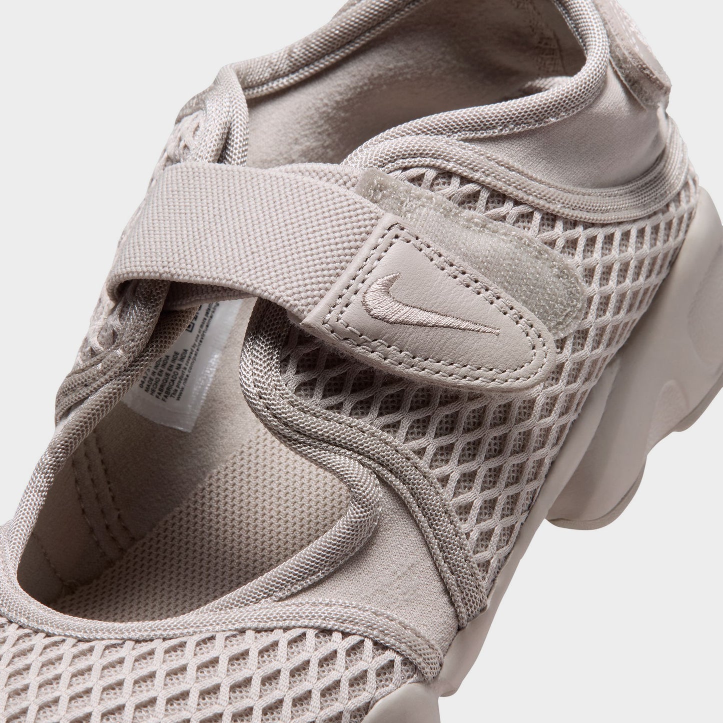 Nike Femme Air Rift Lace Crème / Crème clair Bois de chêne