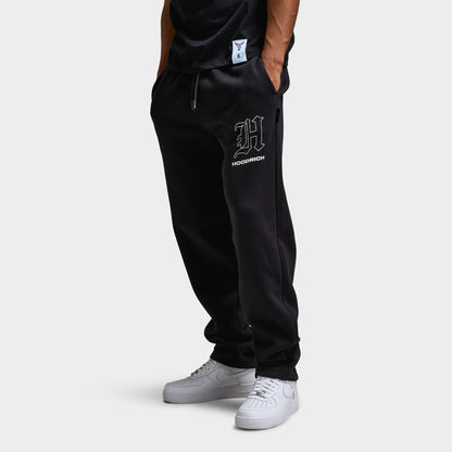 Hoodrich Chromatic Joggers à ourlet ouvert Noir / Gris