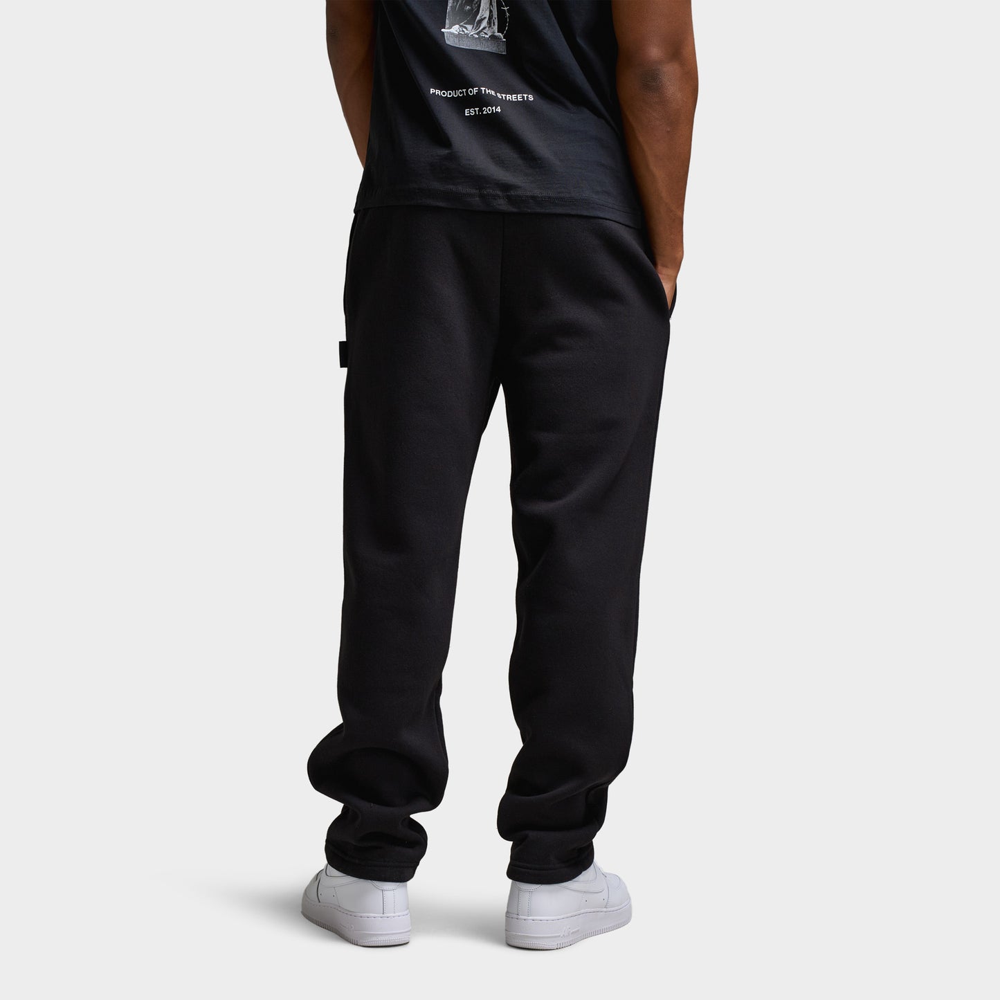 Hoodrich Chromatic Joggers à ourlet ouvert Noir / Gris