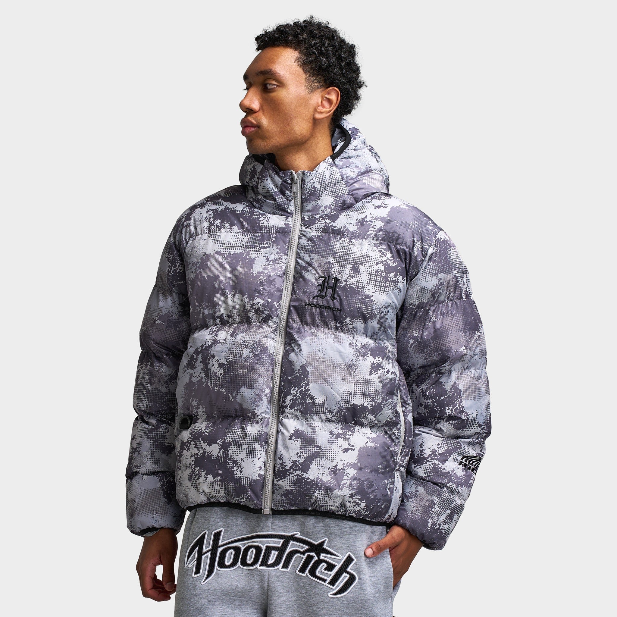 Hoodrich Ark Puffer Jacket Digital Camo / Black – JD Sports