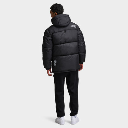 Parka Hoodrich Multi Tag Noir / Blanc