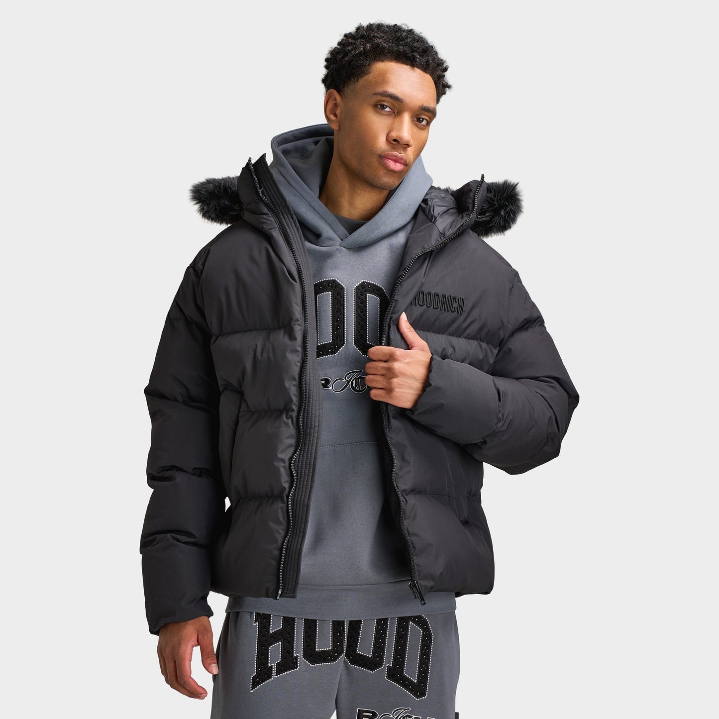 Hoodrich Limite Jacket Black / Black