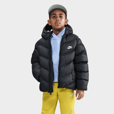 Kid wears Nike Sportswear Juniors' TF ADP Puffer "Black". Shop Kids' Clothing at JD Sports