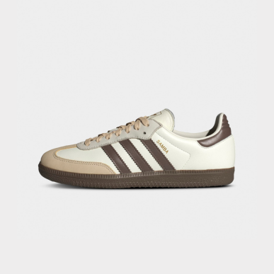 adidas Women's Samba OG Off White / Earth Strata - Gum