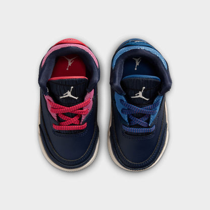 Jordan 3 Rétro TD Obsidian / Multicolore