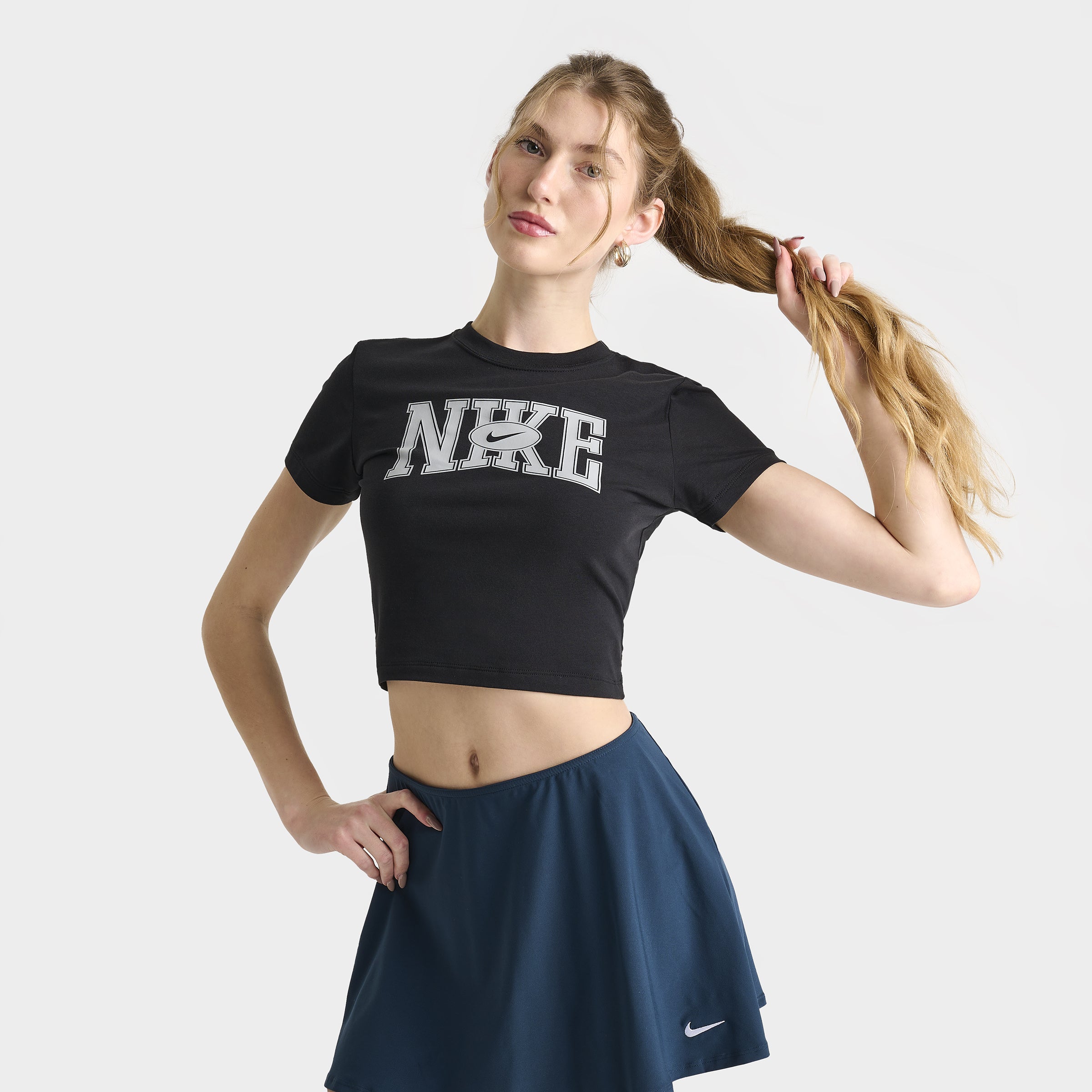 jd nike crop top