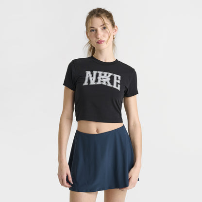 Nike Women's Slim Crop T-Shirt / Black