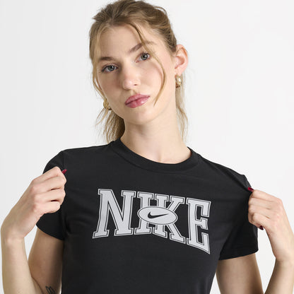 Nike Women's Slim Crop T-Shirt / Black