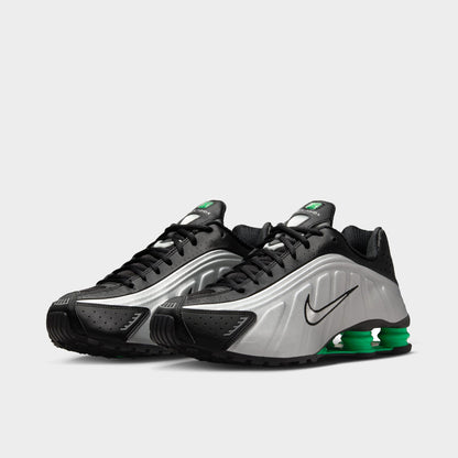 Nike Shox R4 Metallic Silver / Metallic Silver - Black