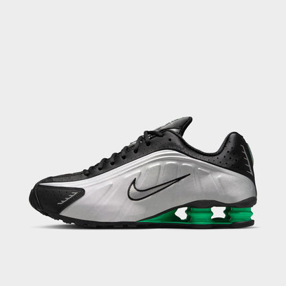 Nike Shox R4 Metallic Silver / Metallic Silver - Black