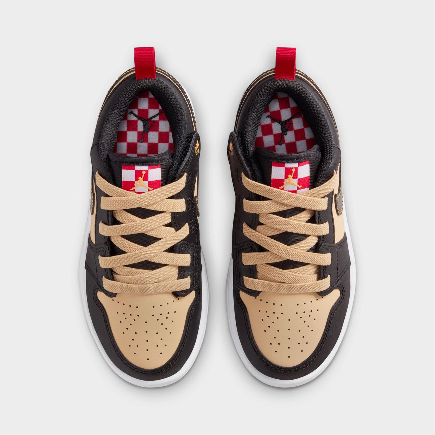 Jordan 1 Low SE PS Sésame / Rouge feu - Noir