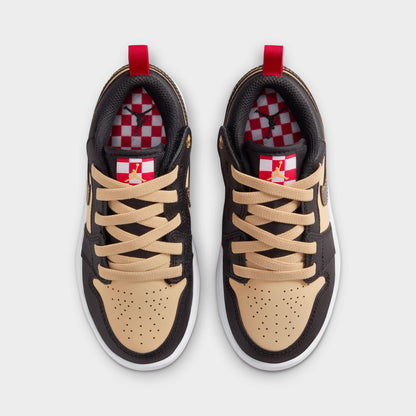 Jordan 1 Low SE PS Sésame / Rouge feu - Noir