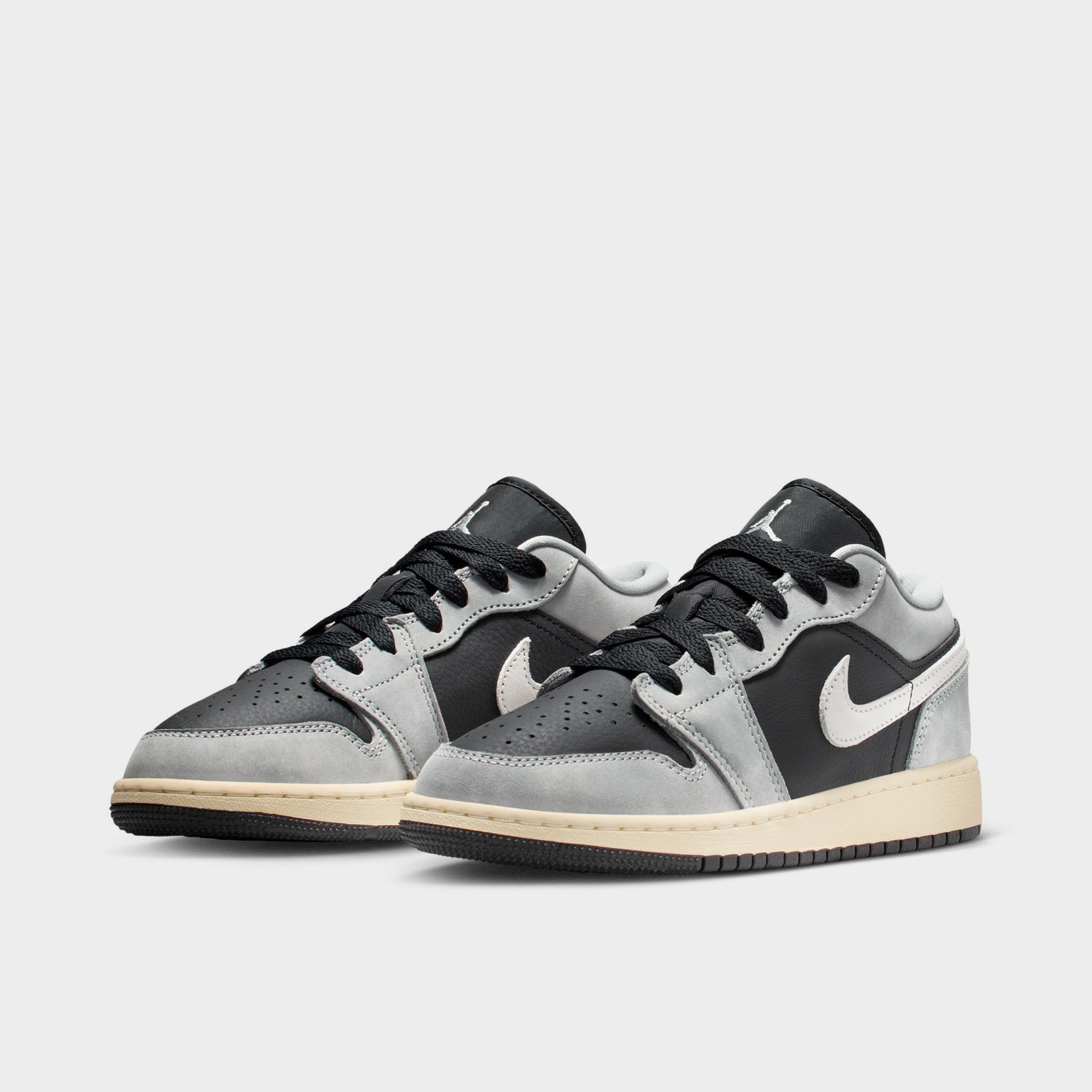 aj1 low grey black