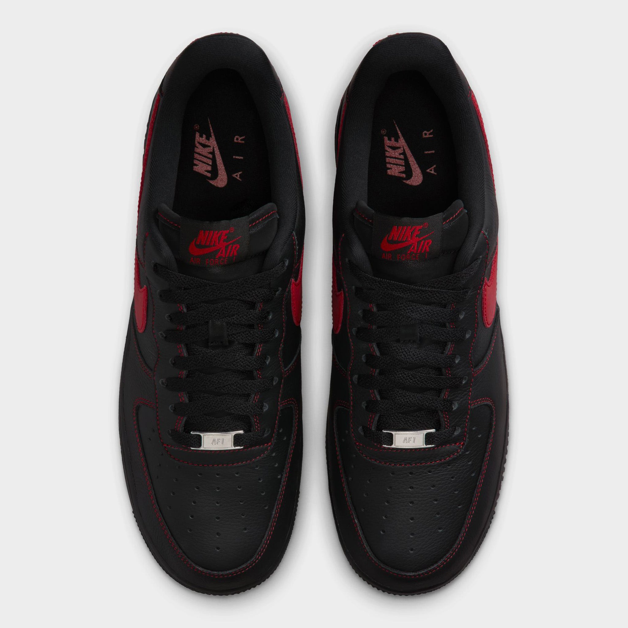 Nike Air Force Black / Red – JD Sports