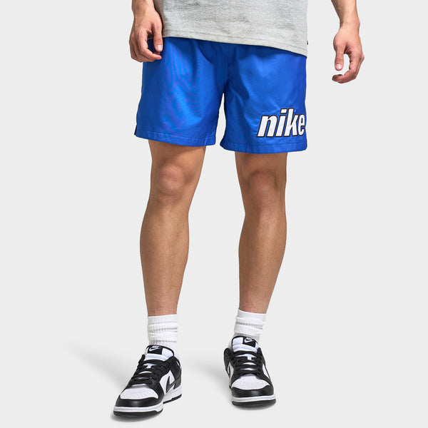 Nike Club Flow Shorts Block Game Royal White – JD Sports