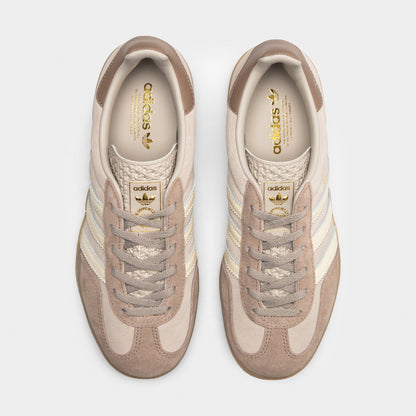 adidas Women's Gazelle Light Brown / Off White - Gum