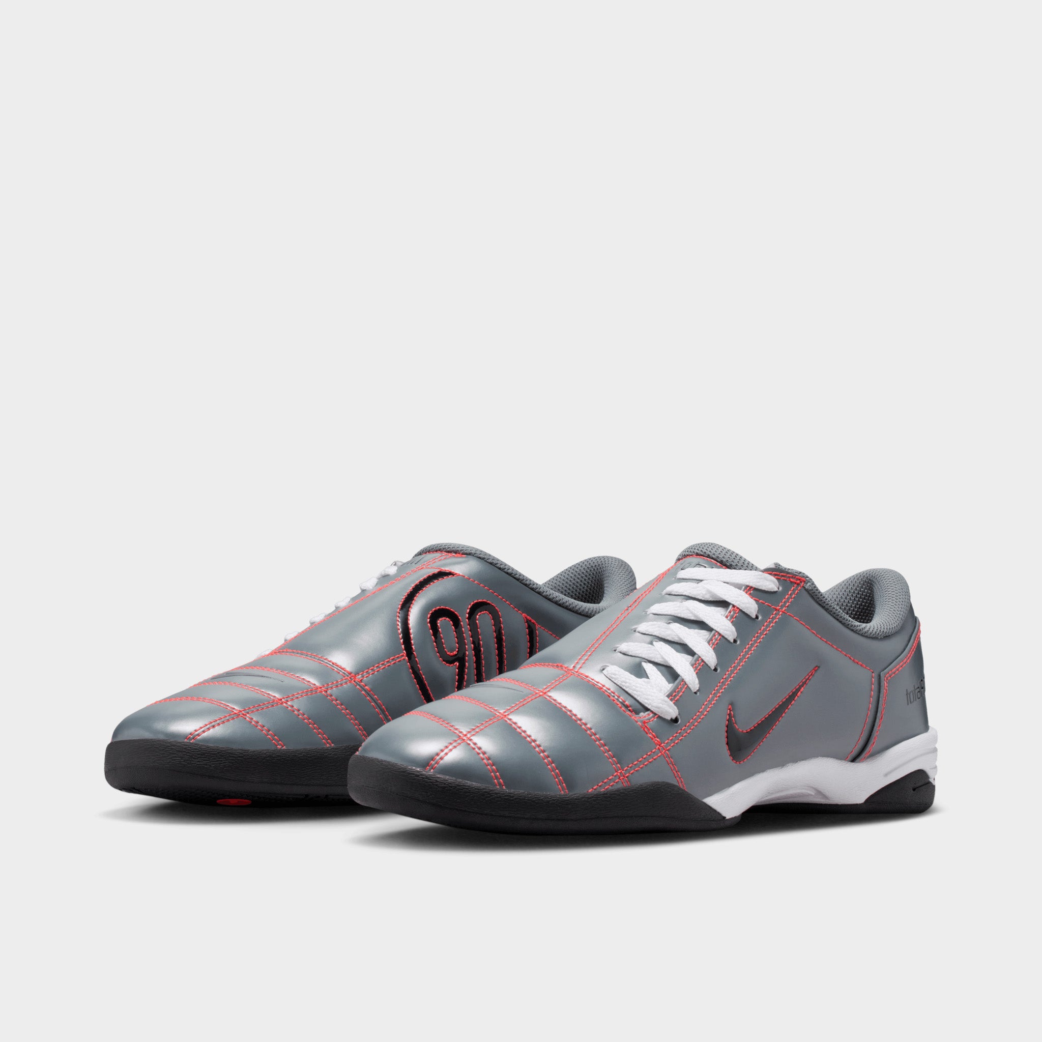 Nike Total 90 Smoke Grey / Black - Bright Crimson – JD Sports