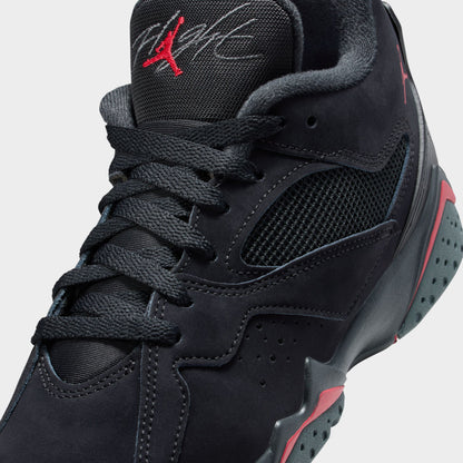 Jordan 7 RM GS Noir / Rouge gym - Anthracite