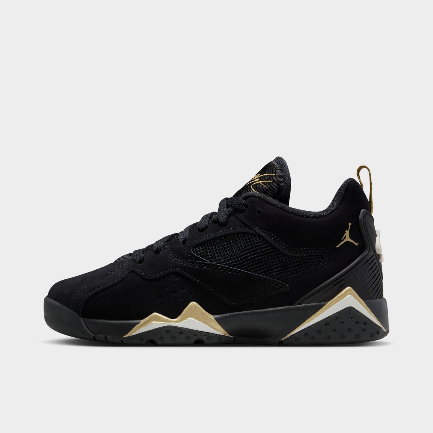 Jordan 7 RM GS Black / Metallic Gold - Sail
