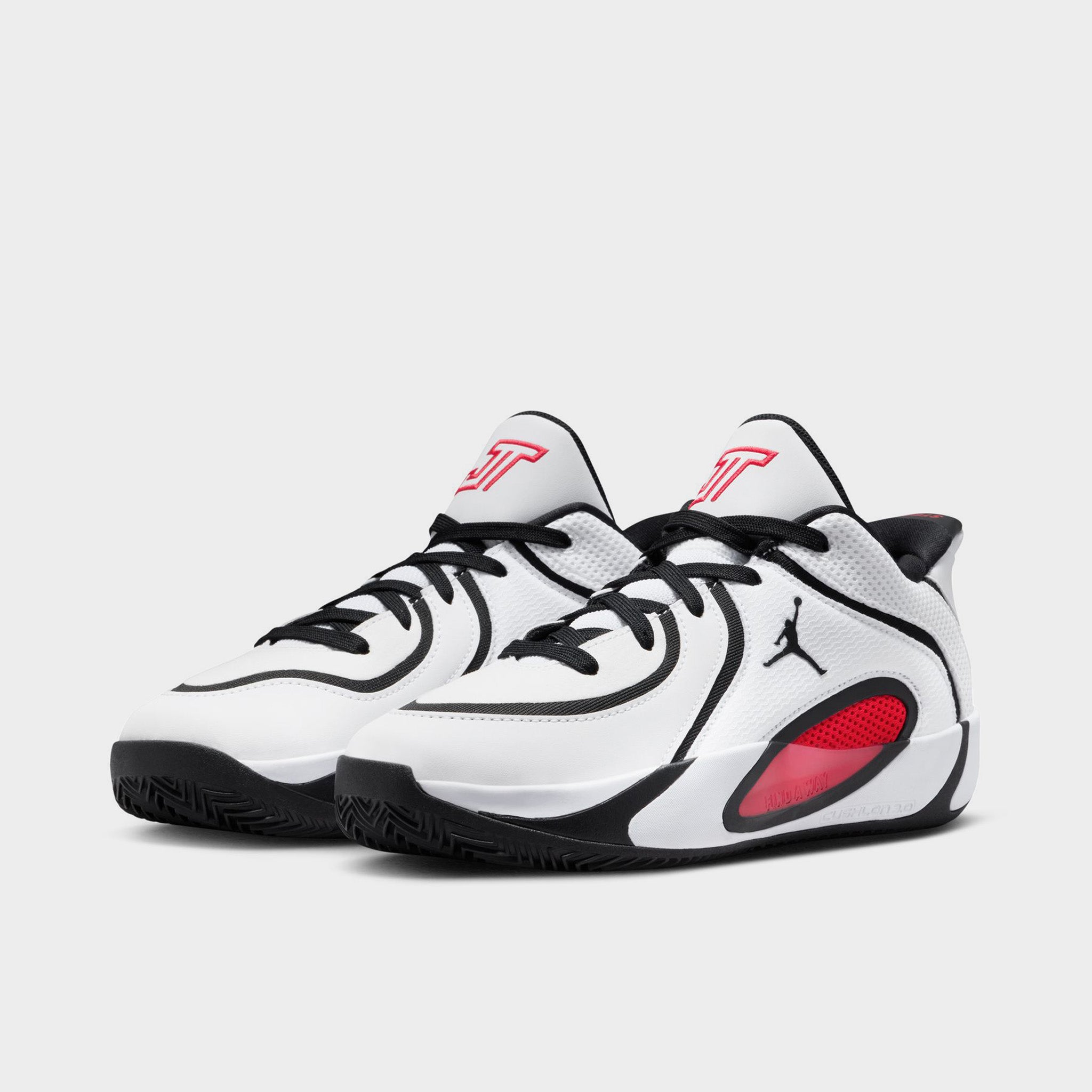 Jordan Tatum 4 GS White / University Red - Black – JD Sports