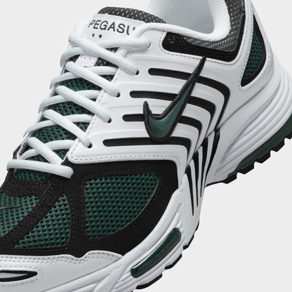Nike Women's Air Pegasus 2005 White / Vintage Green - Black