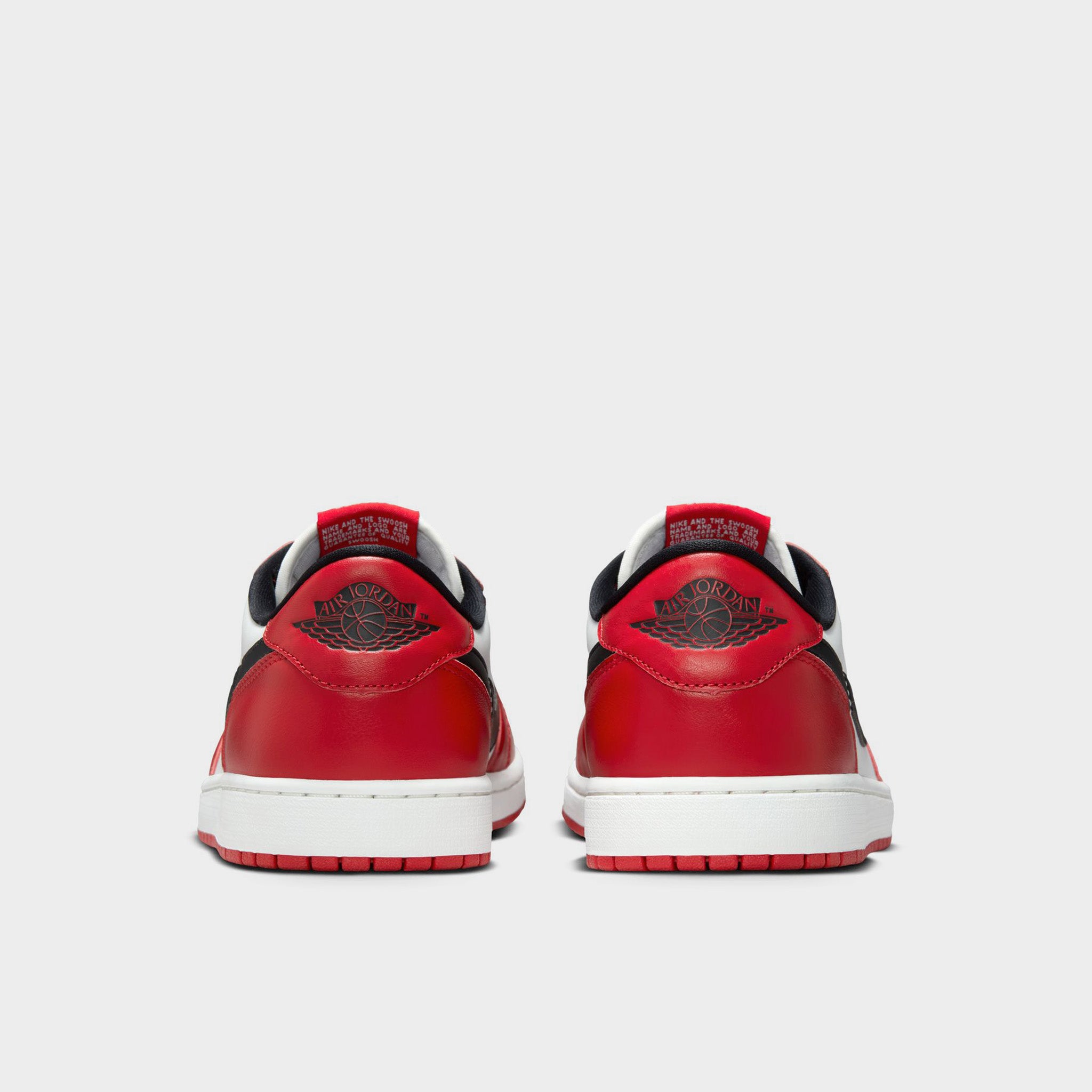 Air Jordan Retro 1 Low White / Red / Black – JD Sports