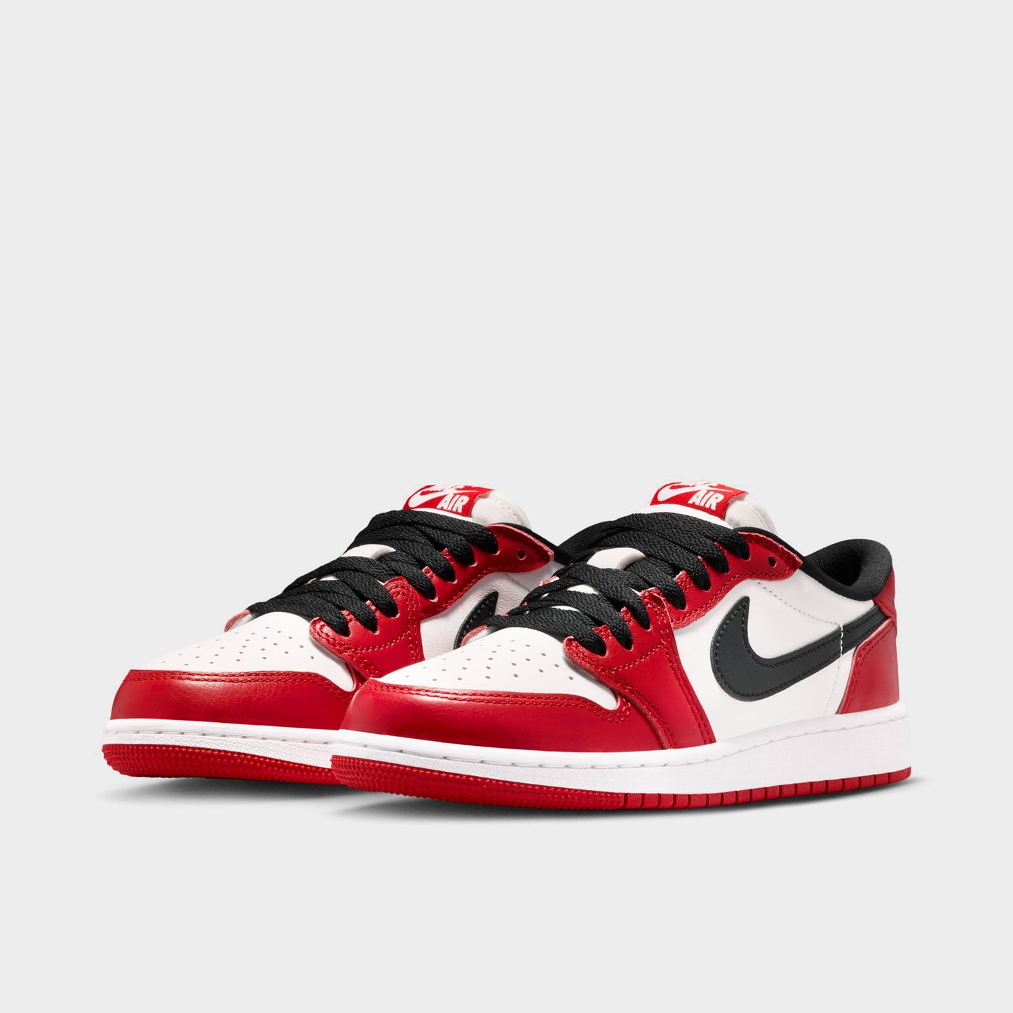 Jordan 1 Retro Low GS Varsity Red / Black - Summit White