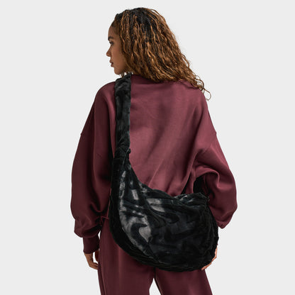 Nike Sportswear Sac souple FX Fourrure noire/Noir