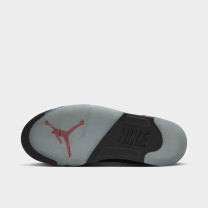 Jordan 5 Retro "Halloween" Black / Black - Picante Red
