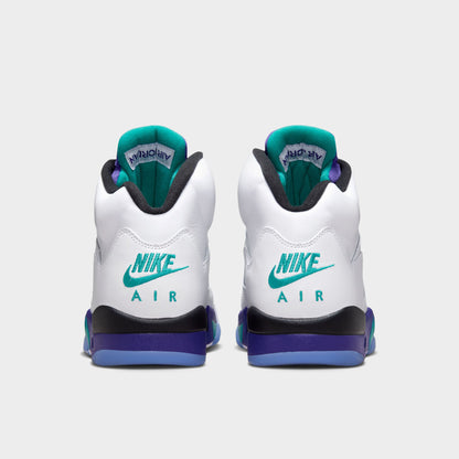 Jordan 5 Retro OG White / New Emerald - Grape Ice