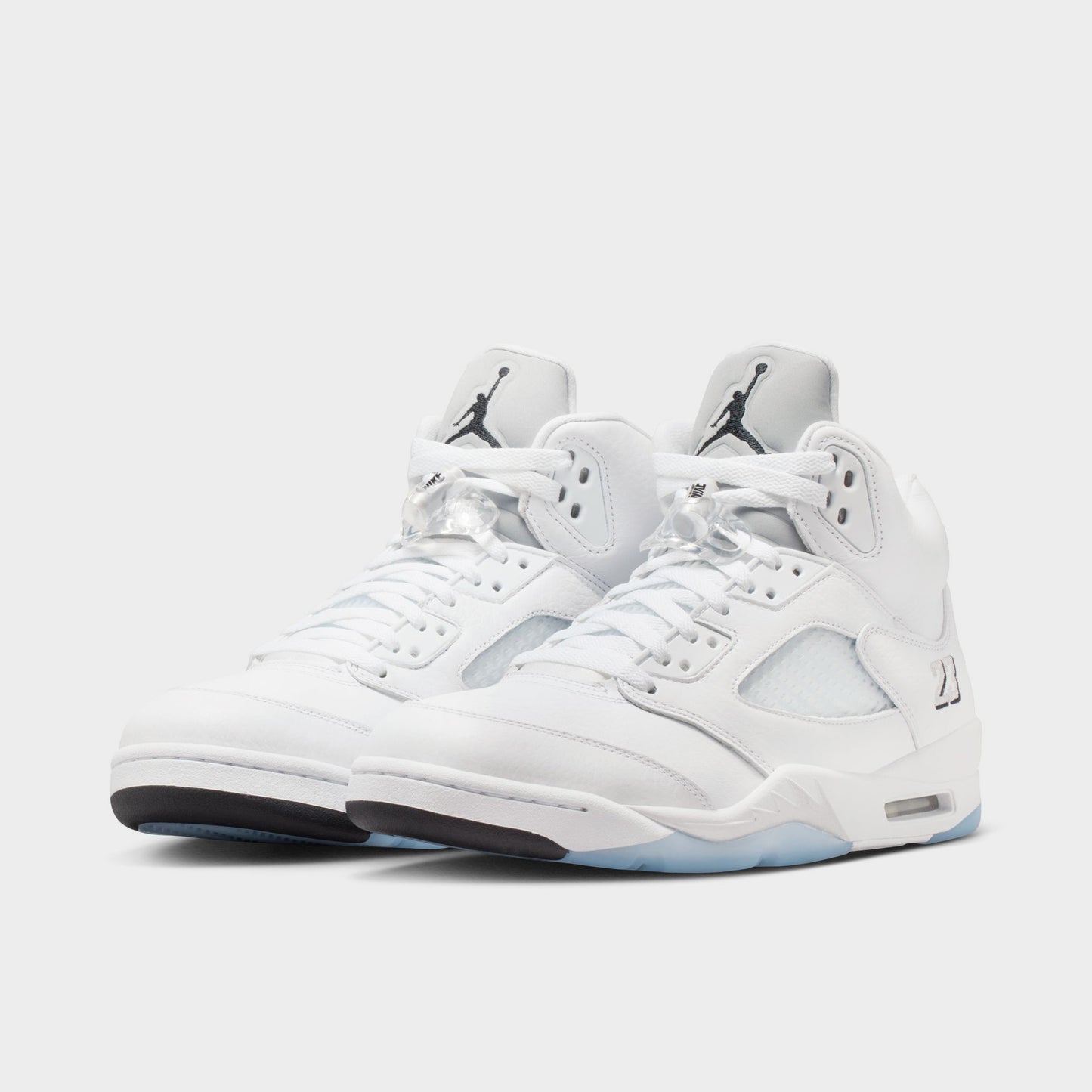 Jordan 5 Retro OG White / Black - Metallic Silver