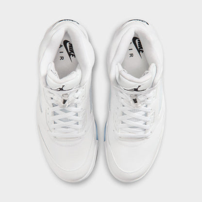 Jordan 5 Retro OG White / Black - Metallic Silver