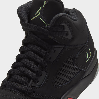 Jordan 5 Retro "Halloween" PS Black / Picante Red - Glow In The Dark