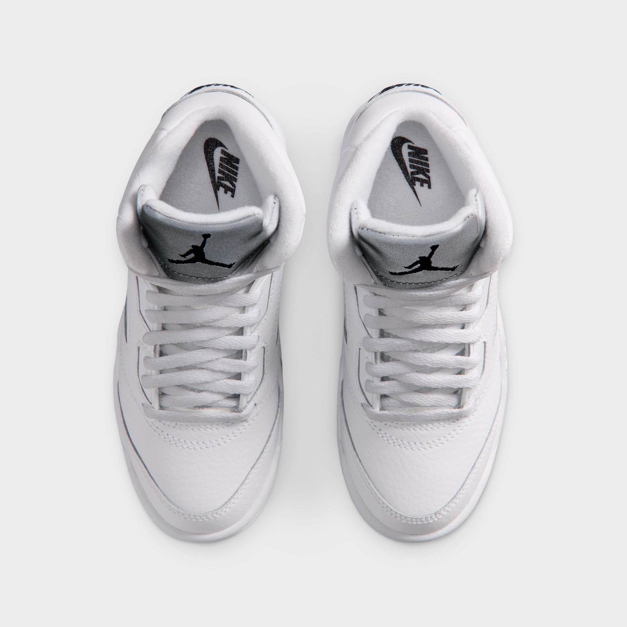 Jordan 5 Retro PS White / Black - Metallic Silver – JD Sports