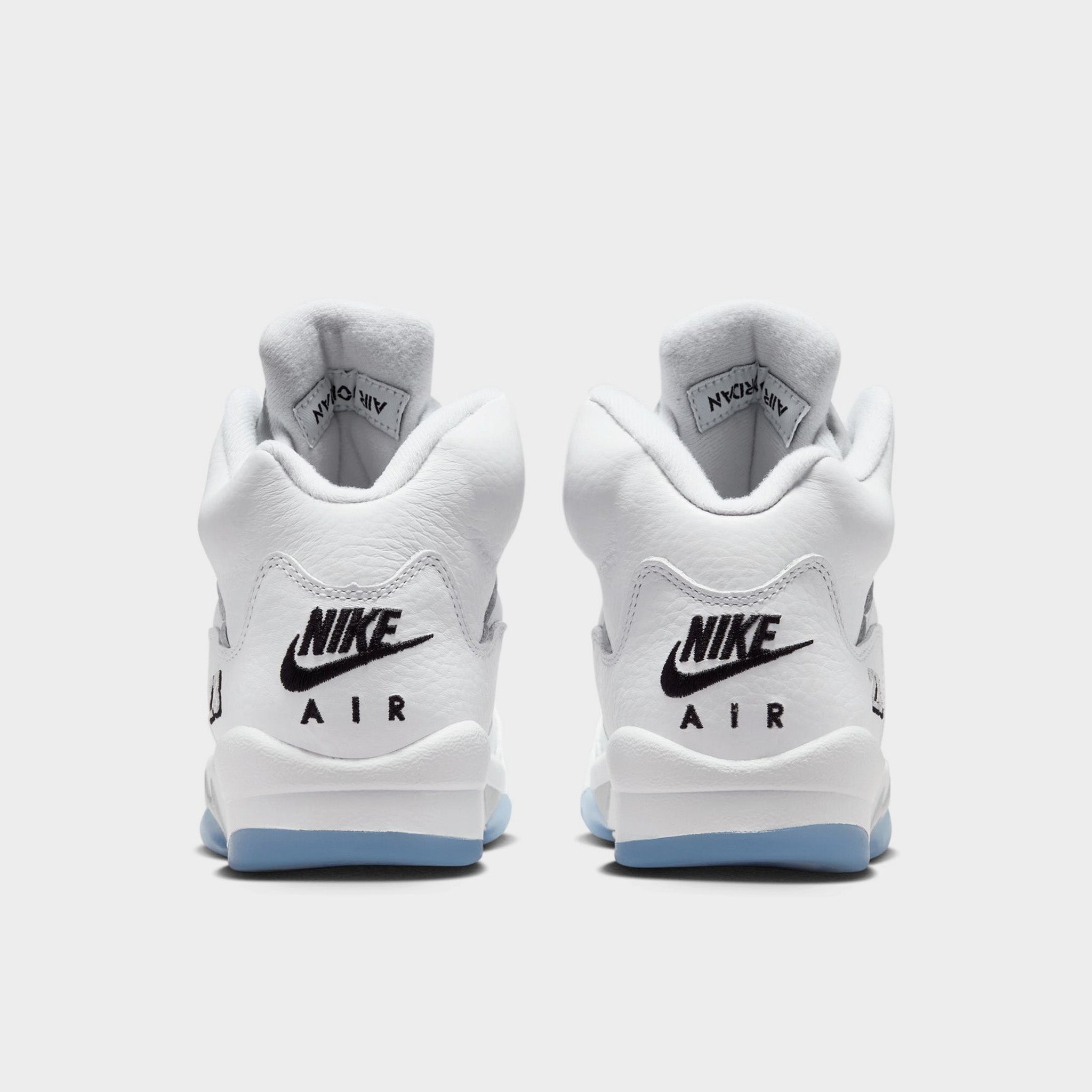 Jordan 5 Retro GS White / Black - Metallic Silver – JD Sports