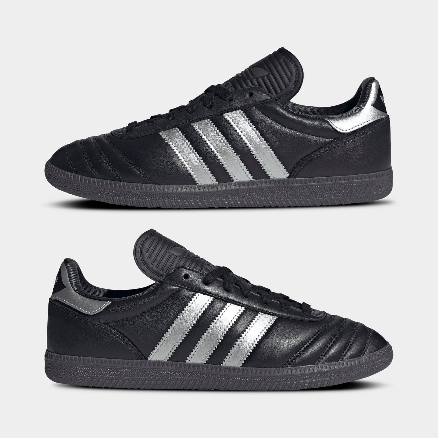adidas Samba JP Core Black / Silver Metallic - Utility Black