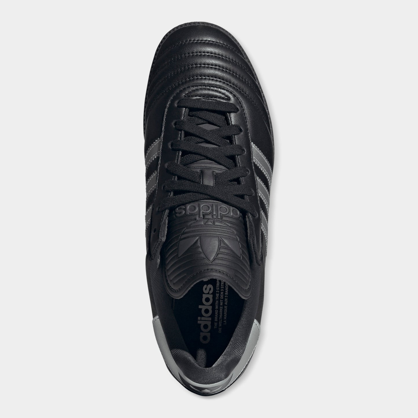 adidas Samba JP Core Black / Silver Metallic - Utility Black