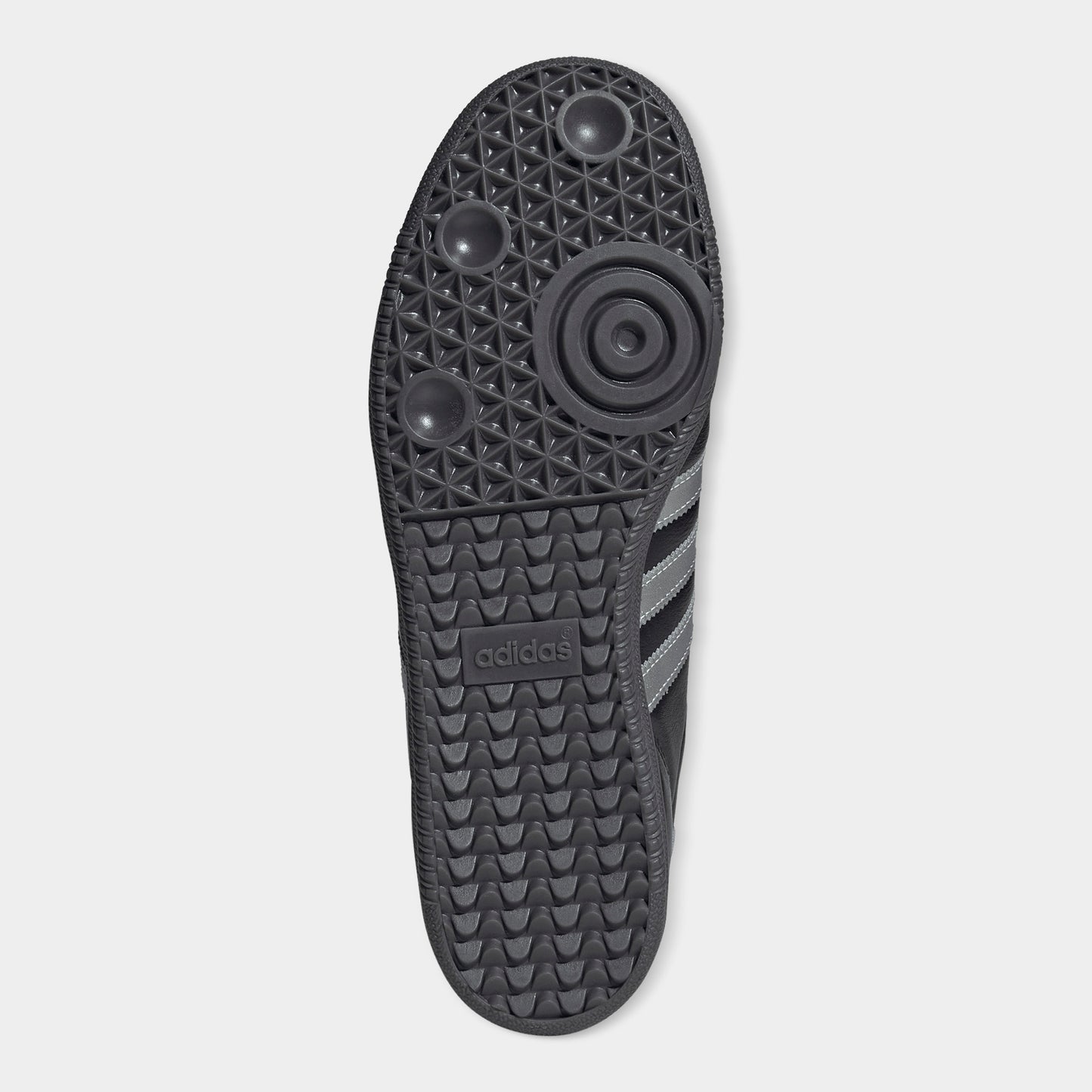 adidas Samba JP Core Black / Silver Metallic - Utility Black