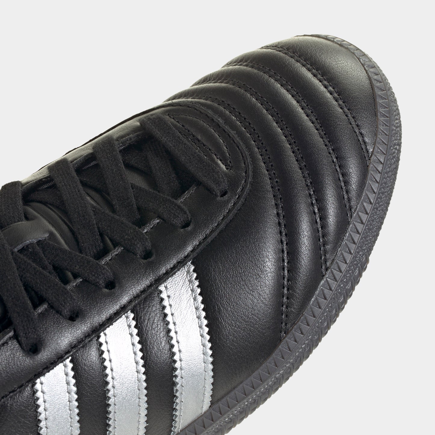adidas Samba JP Core Black / Silver Metallic - Utility Black