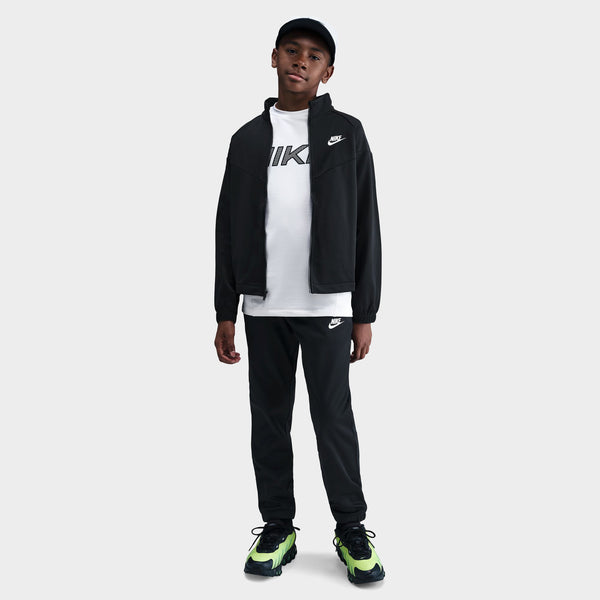 Nike Sportswear Juniors' Full Zip Tracksuit Set / Black – JD Sports