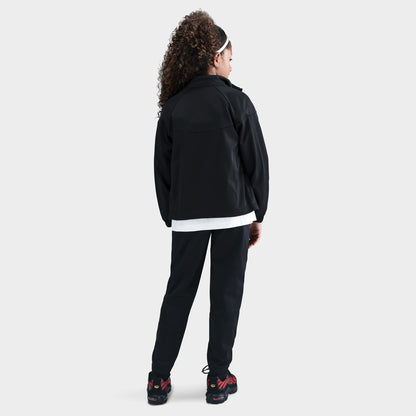 Nike Sportswear Juniors' Full Zip Tracksuit Set / Black