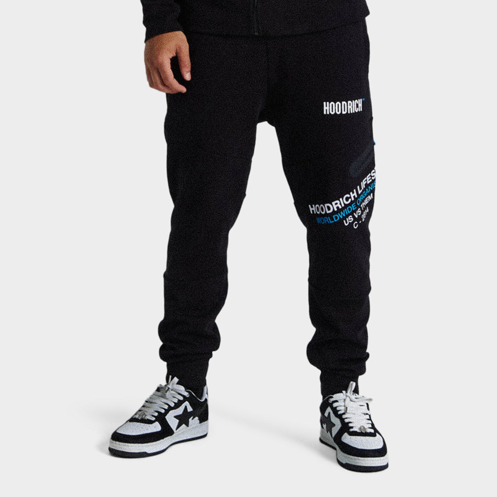 Hoodrich Circuit Jogger Black / White - Blue Diva