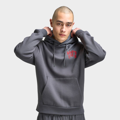 Hoodrich Crown Oversized Pullover Hoodie Asphalt / Lychee