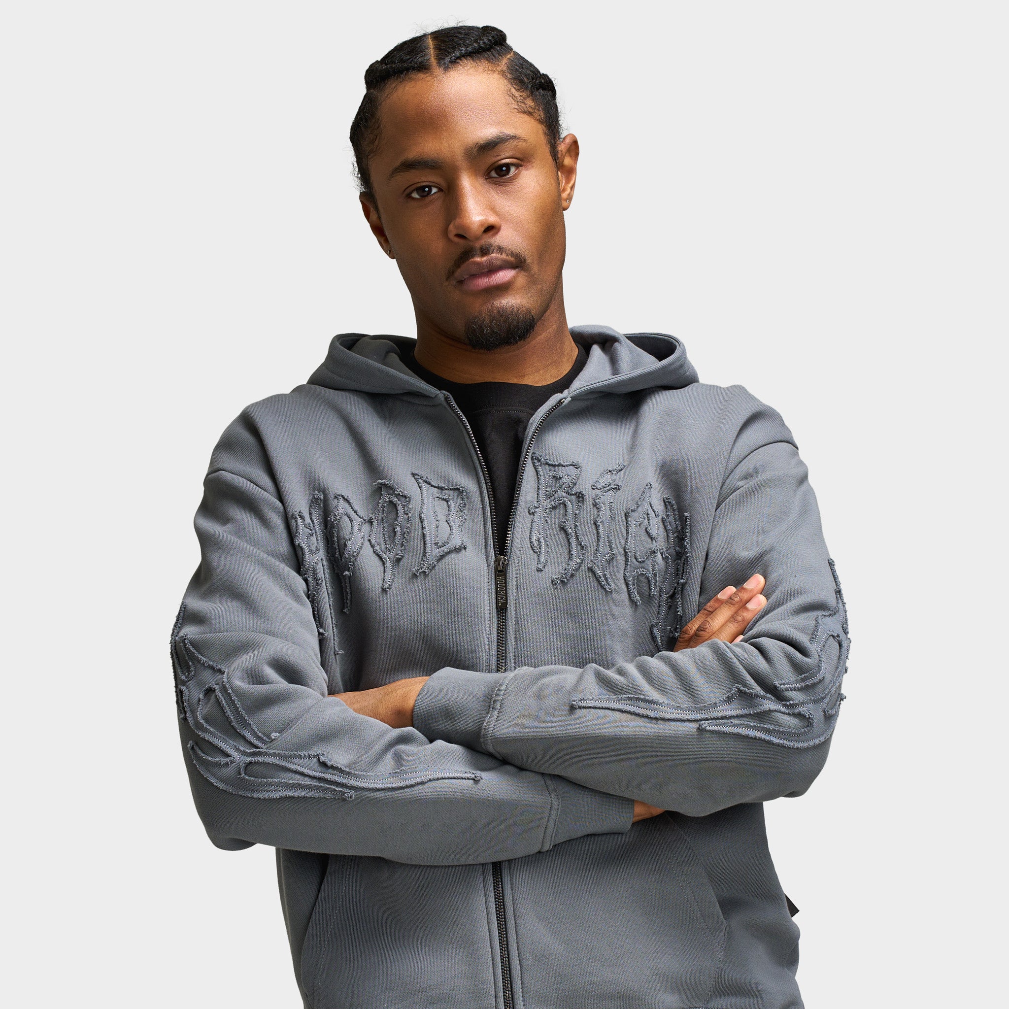 アメリ HOODED DOCKING KNIT Ameri（アメリ）の「HOODED DOCKING KNIT（ニット/セーター）」 - WEAR