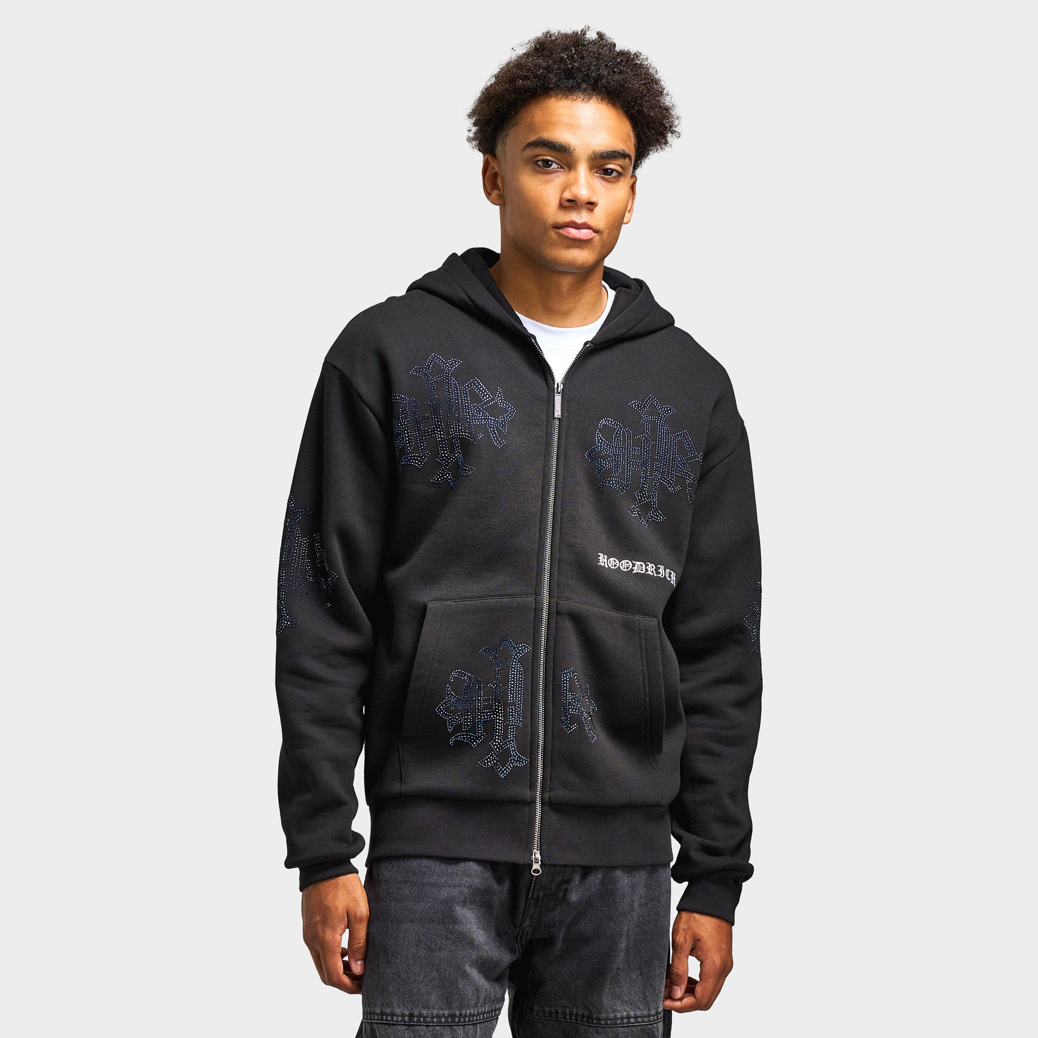 Hoodrich Virtux Oversized Full-Zip Hoodie / Black – JD Sports