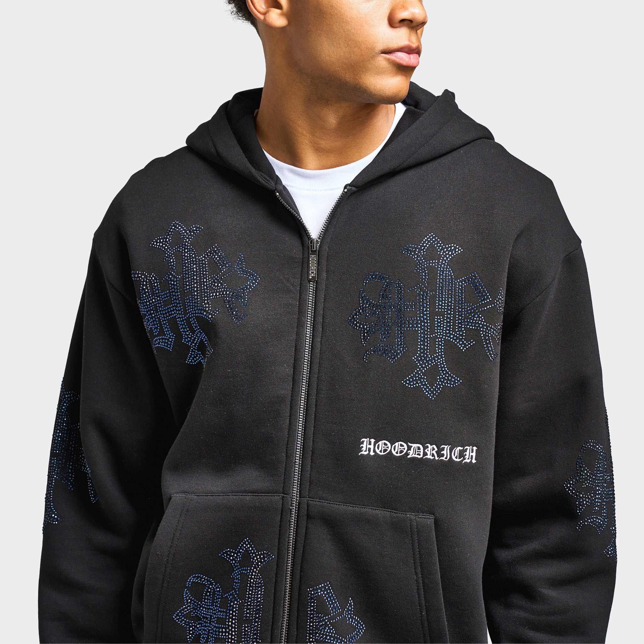 Hoodrich Virtux Oversized Full-Zip Hoodie / Black – JD Sports