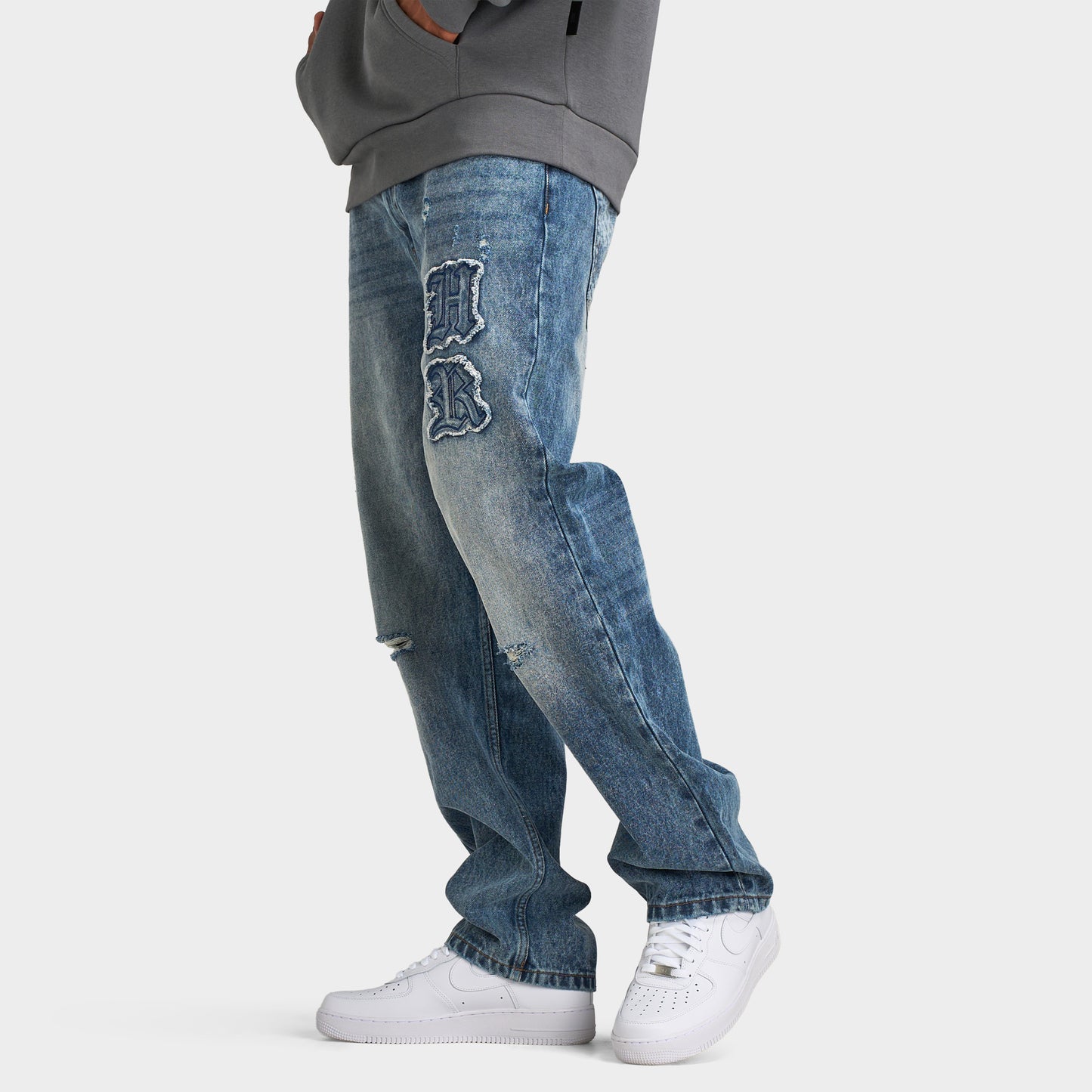 Hoodrich Virtux AOP Denim Jean / Bleu Délavé