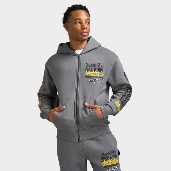 ジャケット・アウター theredthread print hoodie 2 toys gray THEREDTHREAD / ザレッドスレッド】print hoodie 2 toys