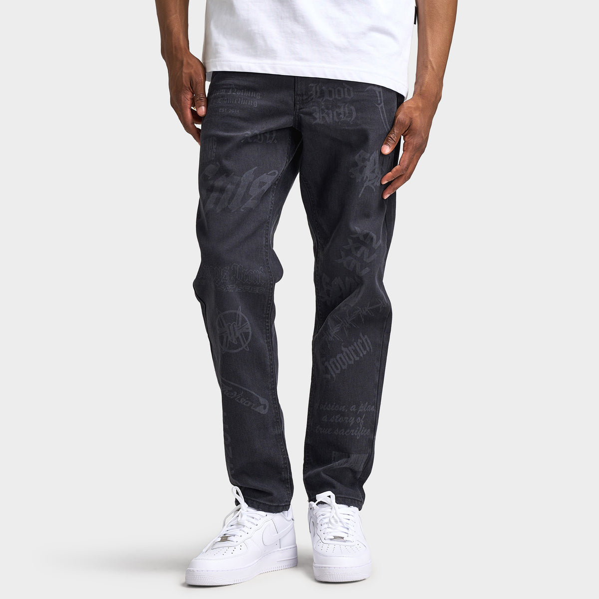 Hoodrich Ironchrome Denim Jeans / Black